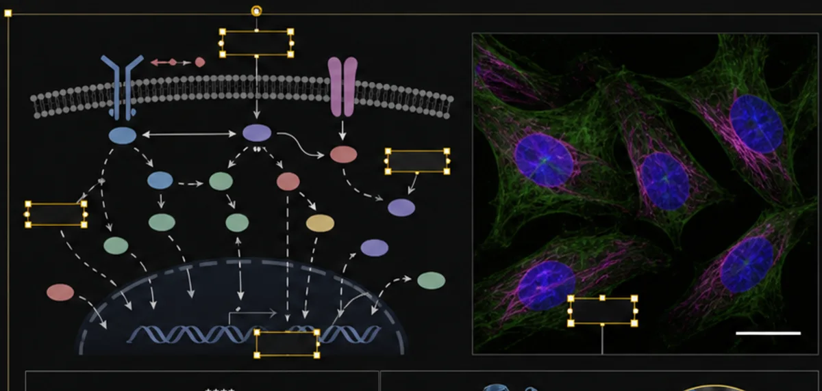 Editar etiquetas, flechas, iconos y capas - PaperBanana scientific figure editor workflow